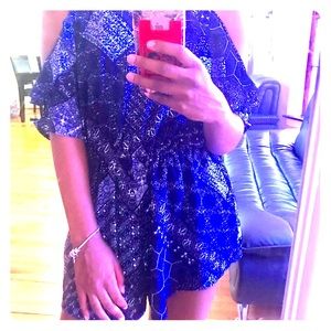 Blue Romper